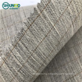 Natural horse hair interlinings and horse hair fabrics for suits and jackets